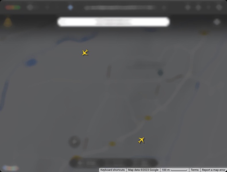 Flightradar24 screenshot.